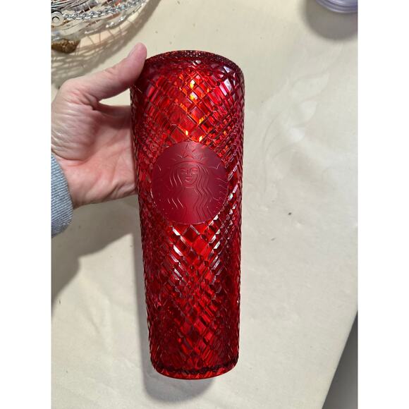 Starbucks Dining Starbucks 2021 Red Holiday Tumbler discontinued - Picture 1 of 3